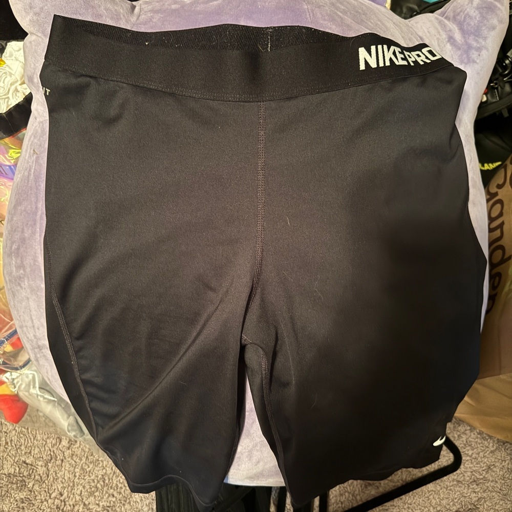 Nike Pro Black Athletic Shorts